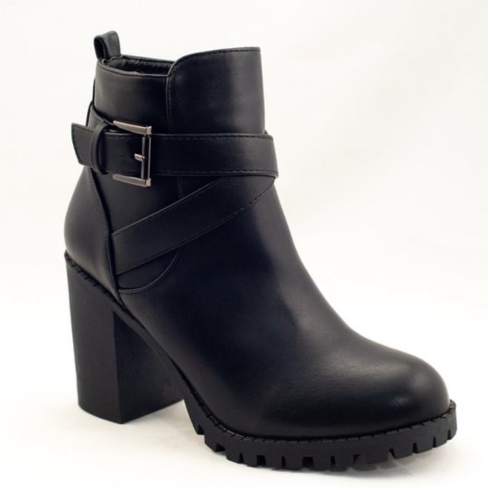 Streetwear Society Buckle Up Baby Ankle Boots